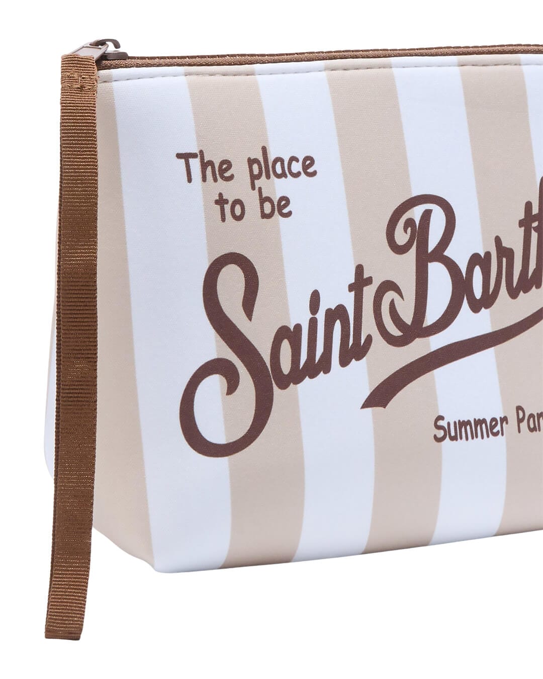 MC2 Saint Barth Bags ONE ALINE BEIGE  STRIPES POP  POCHETTE