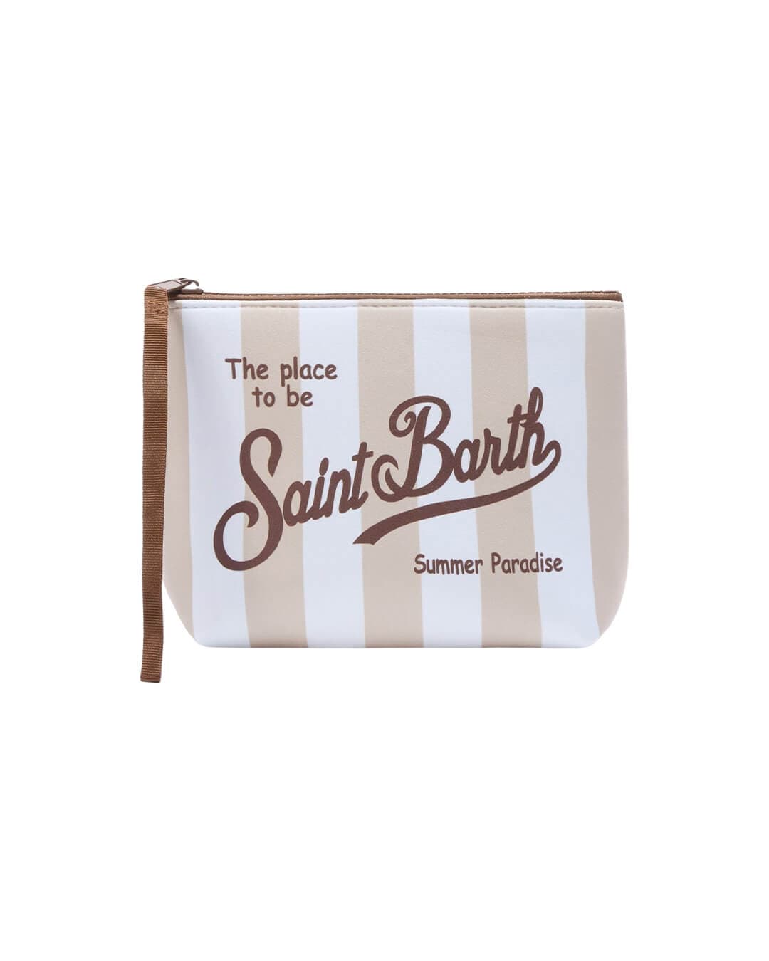 MC2 Saint Barth Bags ONE ALINE BEIGE  STRIPES POP  POCHETTE