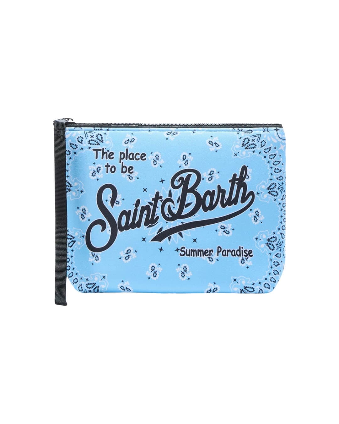 MC2 Saint Barth Bags ONE ALINE BLUE BANDANNA POCHETTE