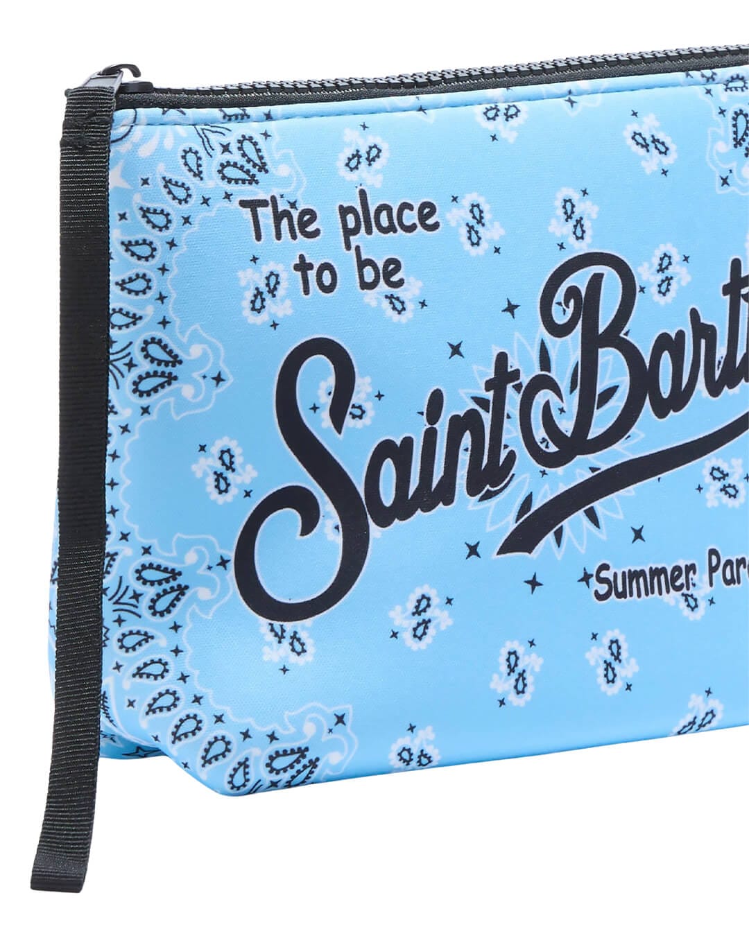 MC2 Saint Barth Bags ONE ALINE BLUE BANDANNA POCHETTE