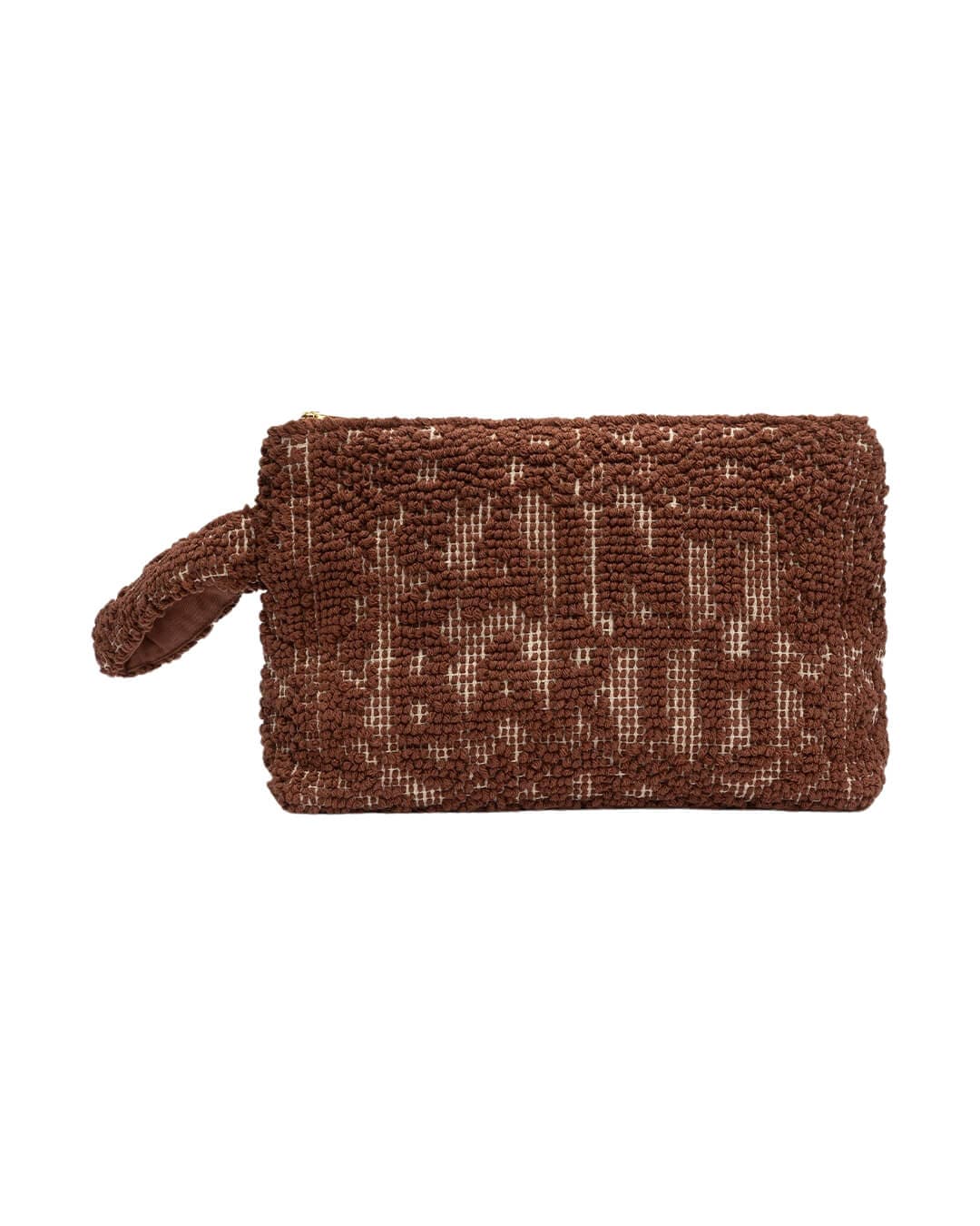 MC2 Saint Barth Bags ONE ALINE BROWN  TUFTING L POCHETTE