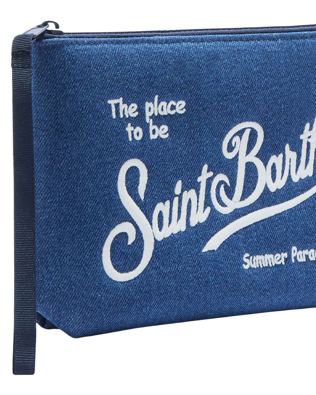 MC2 Saint Barth Bags ONE ALINE DENIM POCHETTE