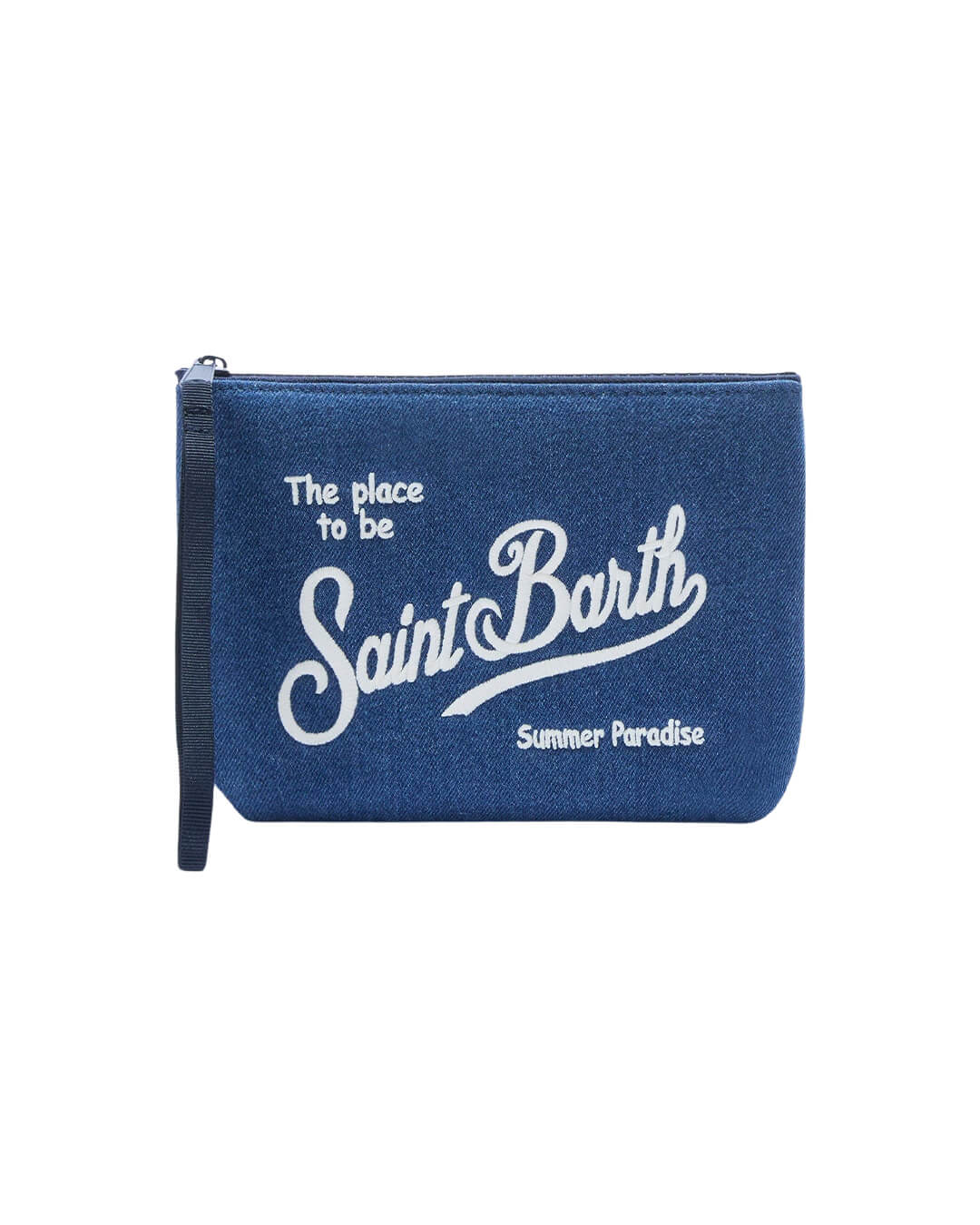 MC2 Saint Barth Bags ONE ALINE DENIM POCHETTE