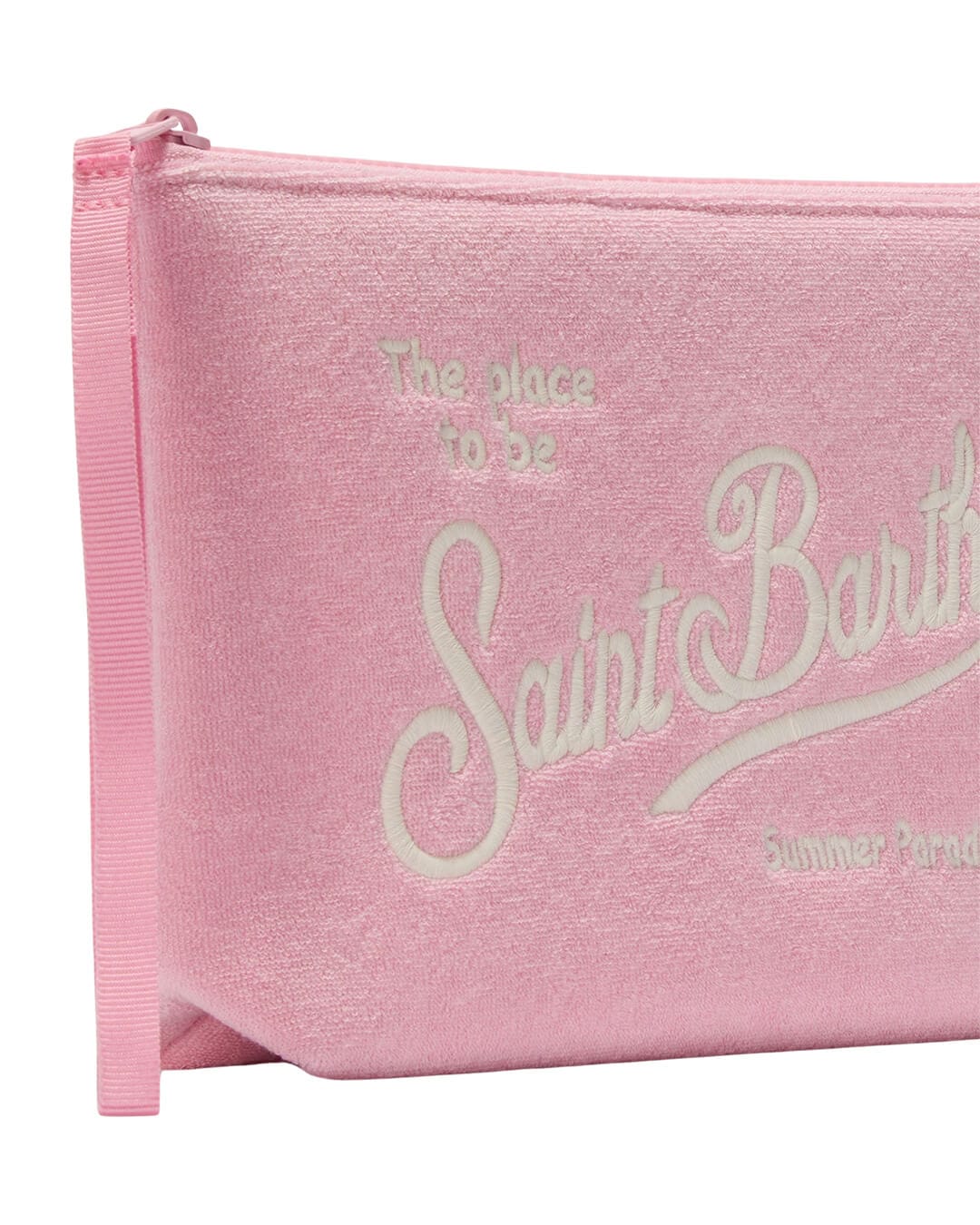 MC2 Saint Barth Bags ONE ALINE PINK TERRY SPONGE POCHETTE