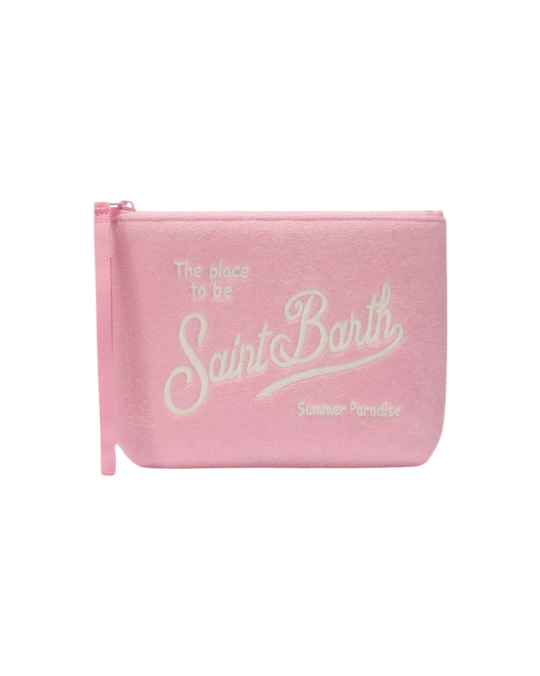 MC2 Saint Barth Bags ONE ALINE PINK TERRY SPONGE POCHETTE