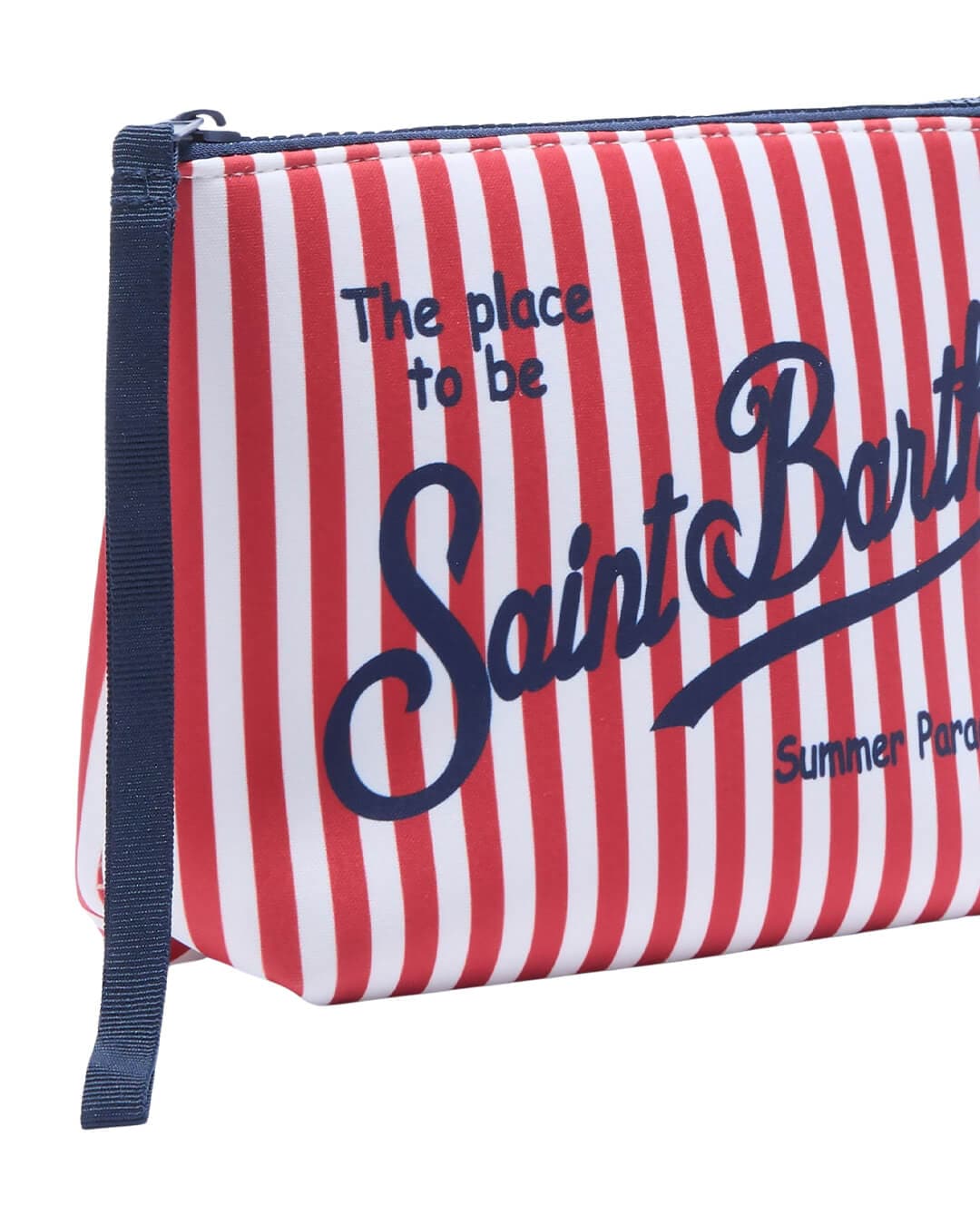 MC2 Saint Barth Bags ONE ALINE RED STRIPES MINI POCHETTE