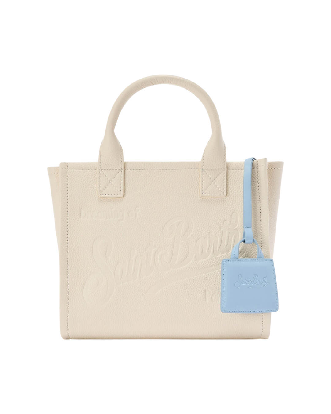MC2 Saint Barth Bags ONE BAG BLUE CHARM LEATHER BAG
