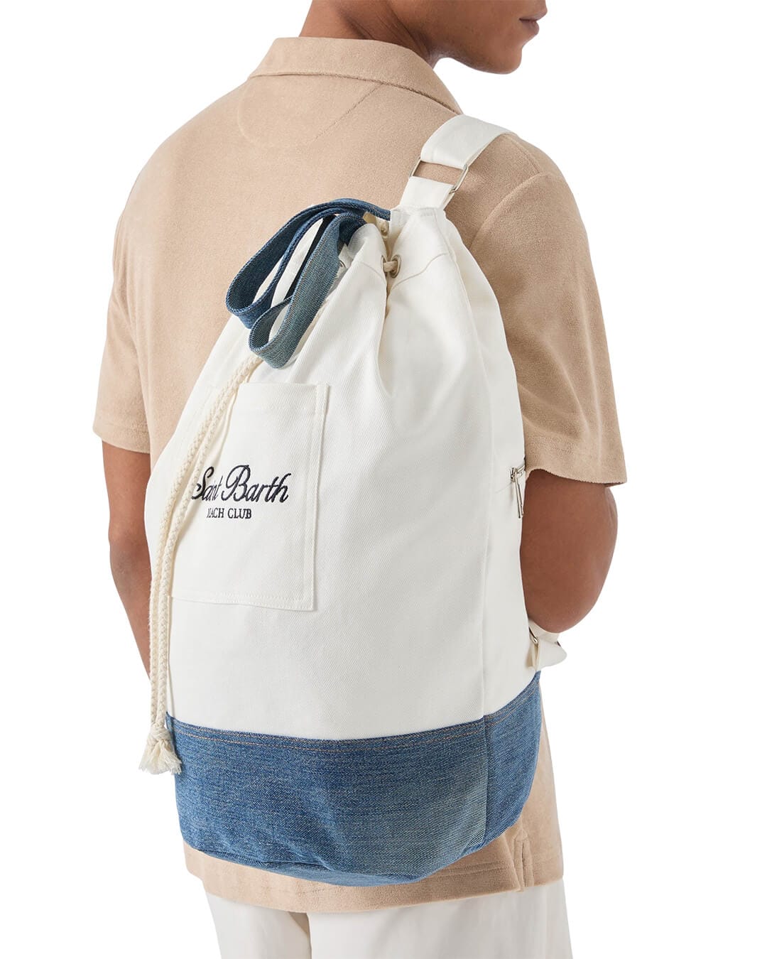 MC2 Saint Barth Bags ONE BLUE BEACH BACKPACK