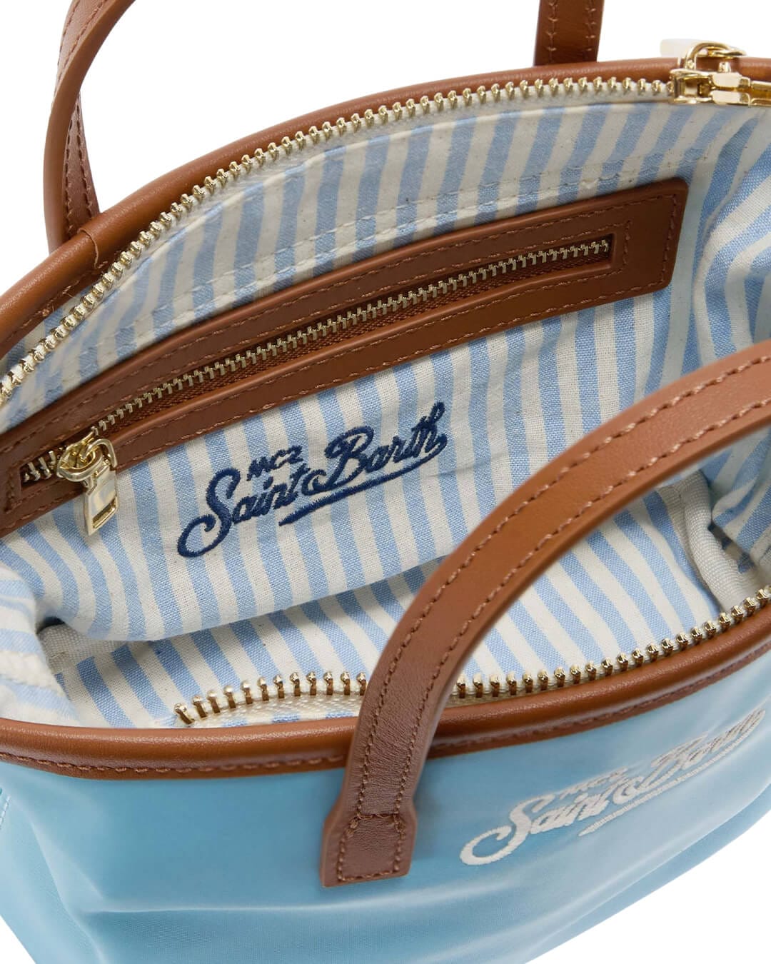 MC2 Saint Barth Bags ONE BLUE CITY NYLON MINI BAG