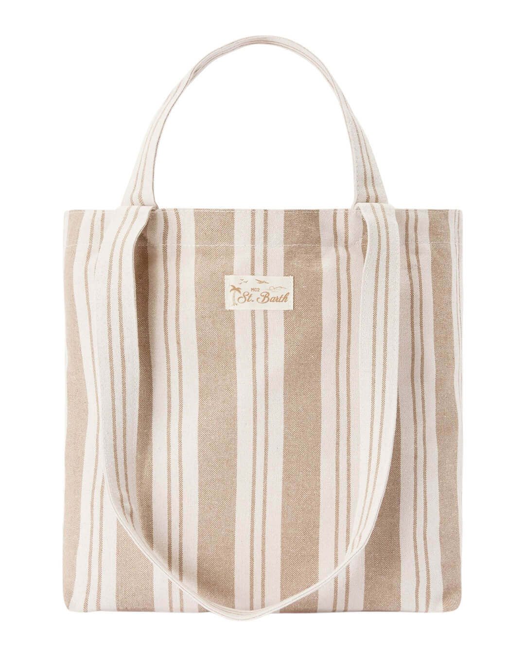 MC2 Saint Barth Bags ONE ESSENTIAL BIG STRIPES  BEACH COTTON BAG