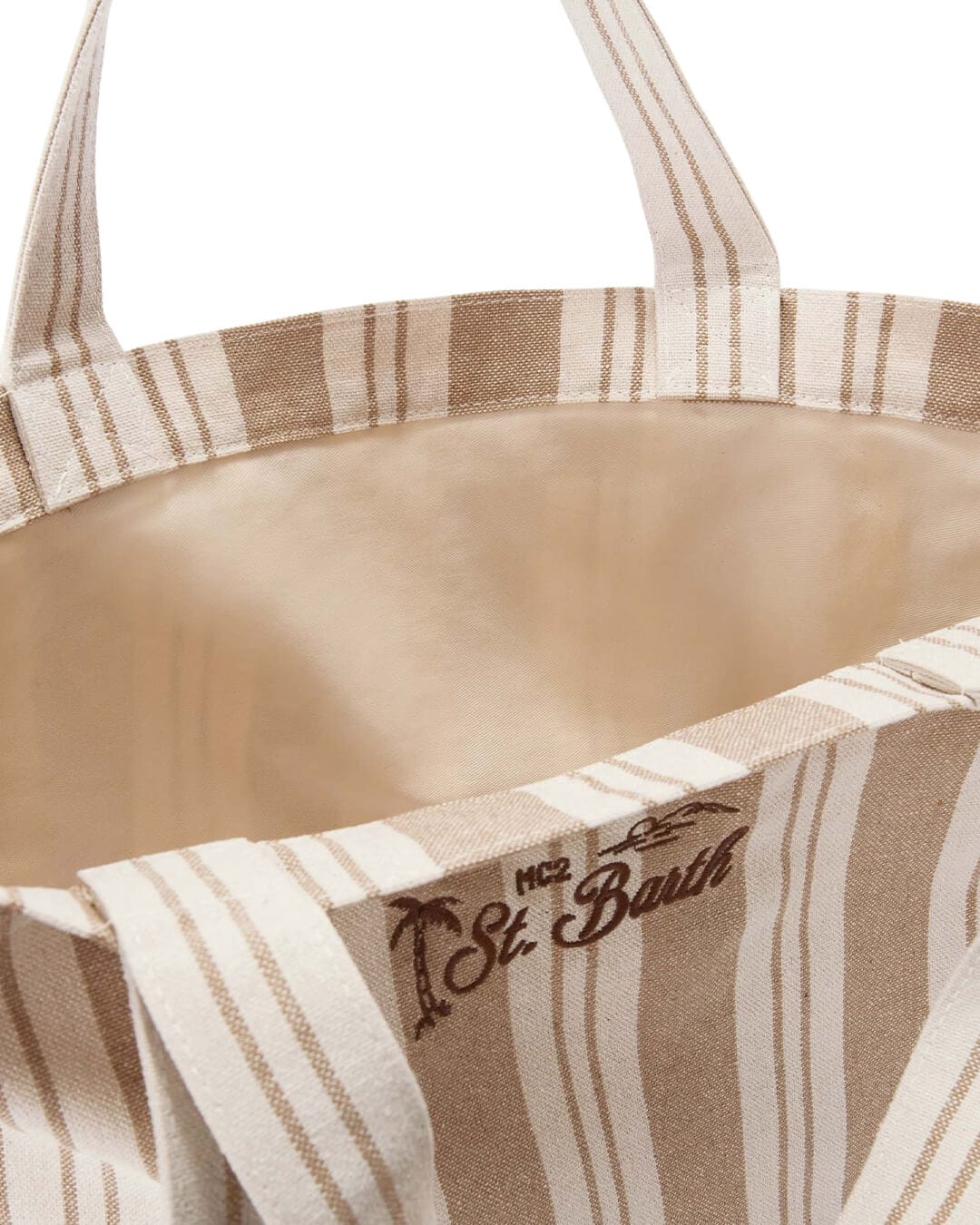 MC2 Saint Barth Bags ONE ESSENTIAL BIG STRIPES  BEACH COTTON BAG