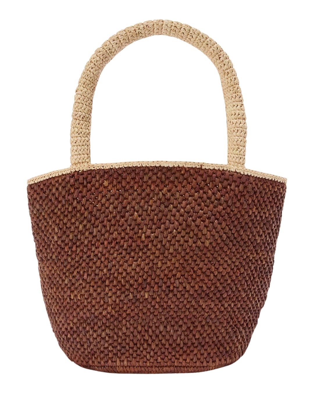 MC2 Saint Barth Bags ONE MC2 BROWN MARCY  RAFFIA BAG