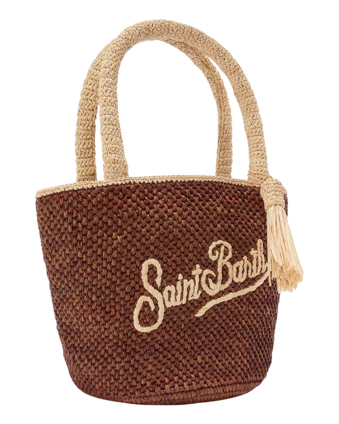 MC2 Saint Barth Bags ONE MC2 BROWN MARCY  RAFFIA BAG