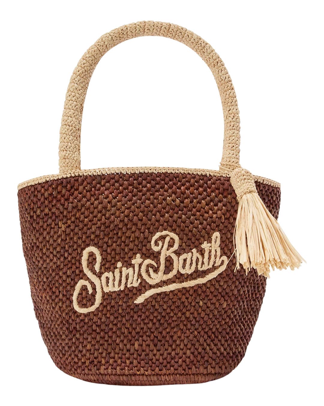 MC2 Saint Barth Bags ONE MC2 BROWN MARCY  RAFFIA BAG