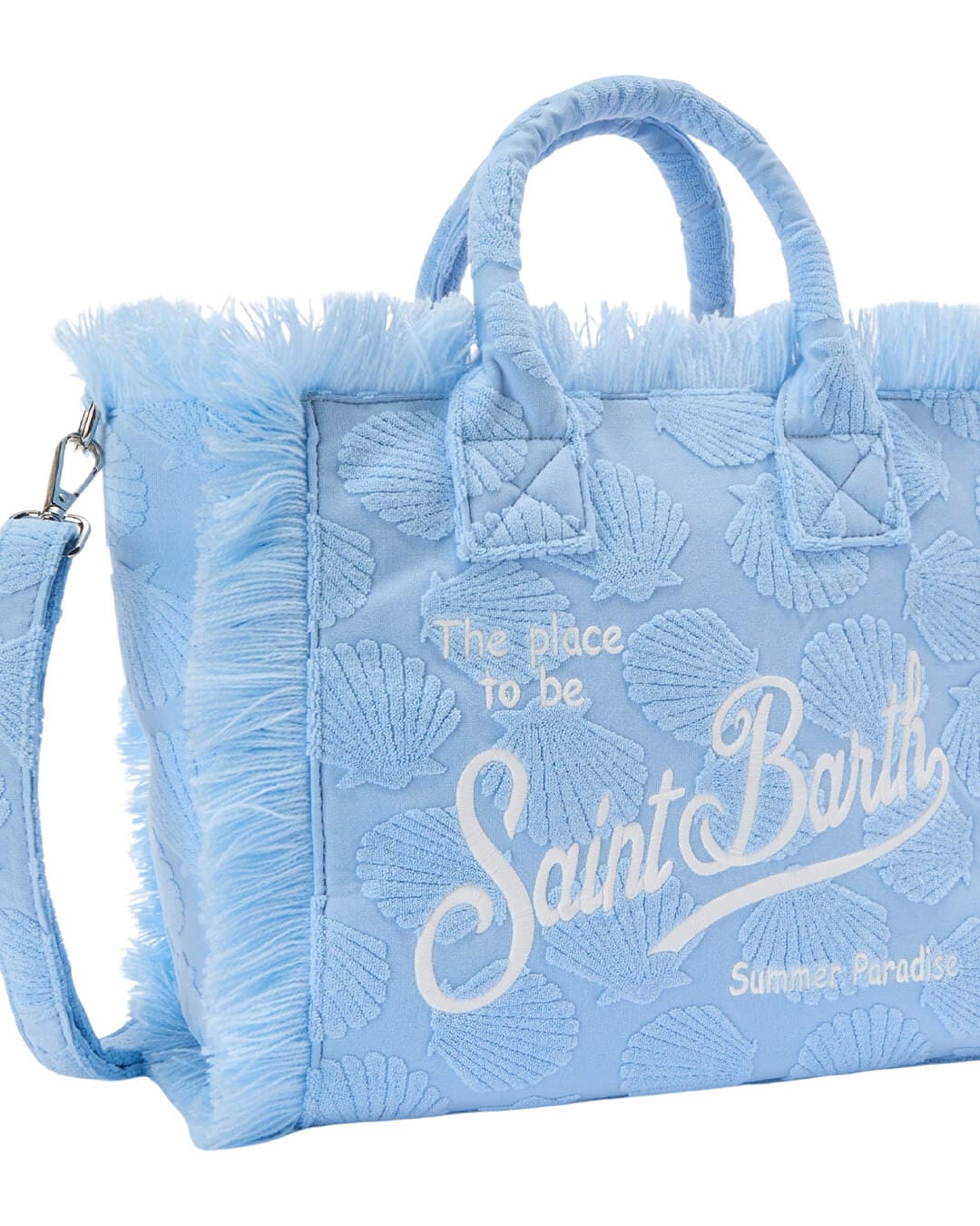 MC2 Saint Barth Bags ONE MC2 COLETTE BLUE  SPONGE HAND BAG L