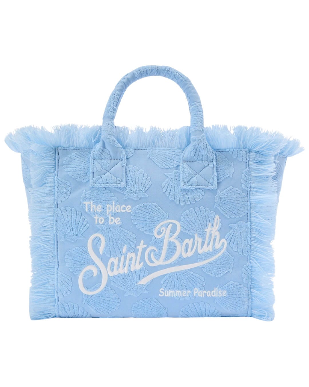 MC2 Saint Barth Bags ONE MC2 COLETTE BLUE  SPONGE HAND BAG L