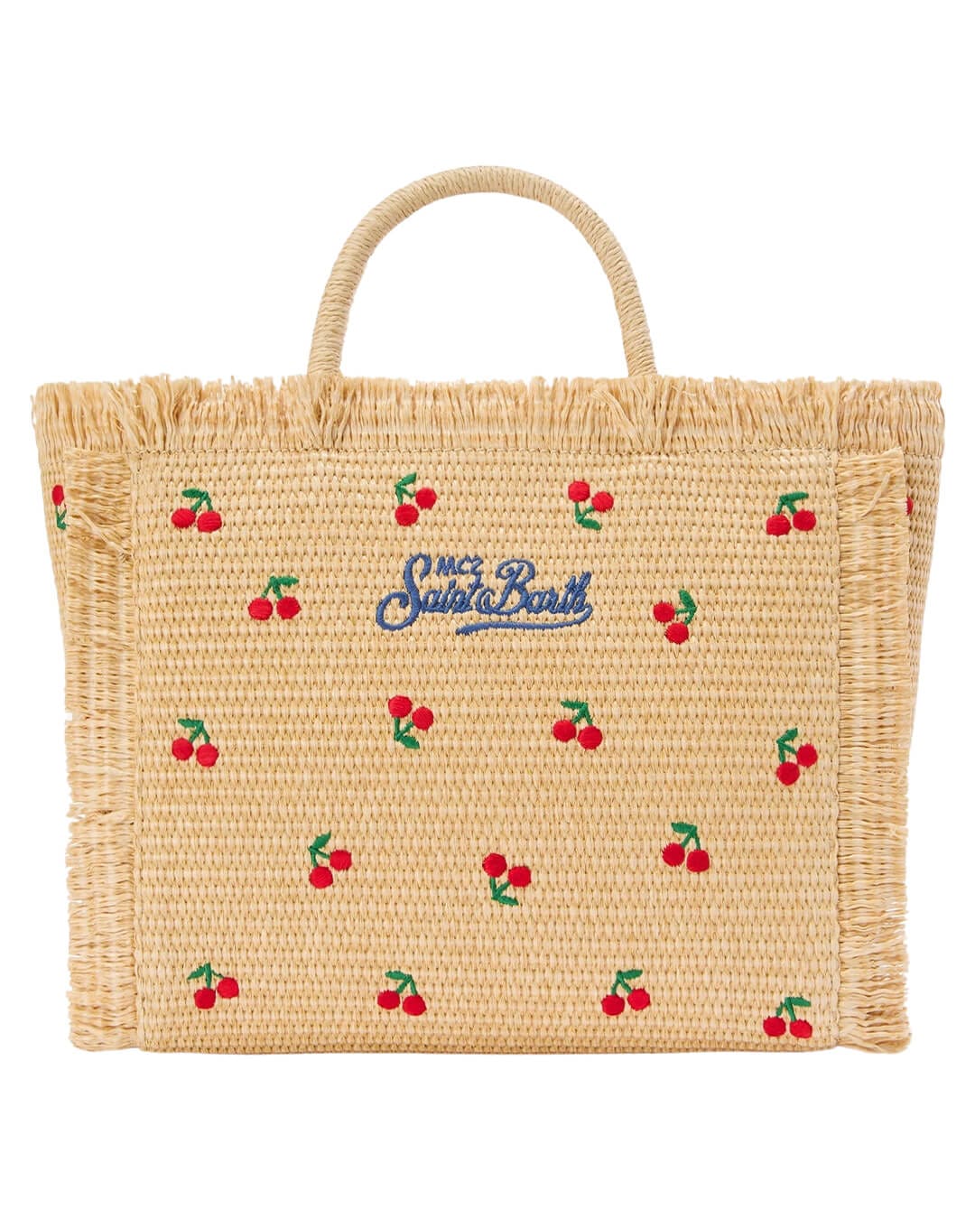 MC2 Saint Barth Bags ONE MC2 COLETTE CHERRY  STRAW N HAND BAG