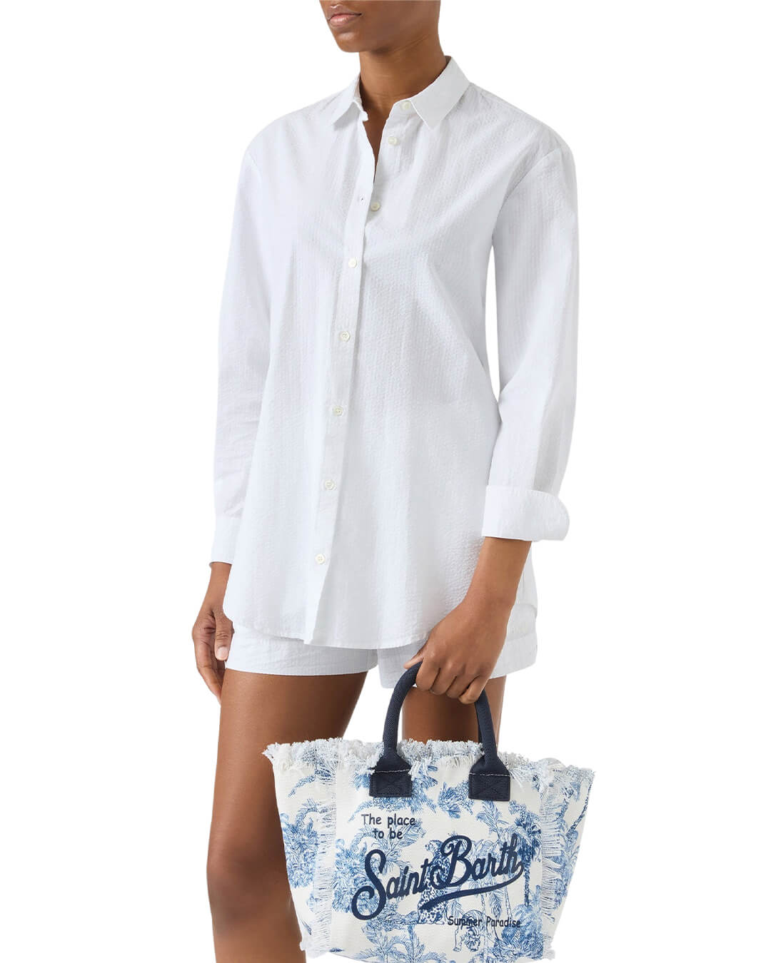 MC2 Saint Barth Bags ONE MC2 Colette Hand Bag With Strap Jungle Oceania