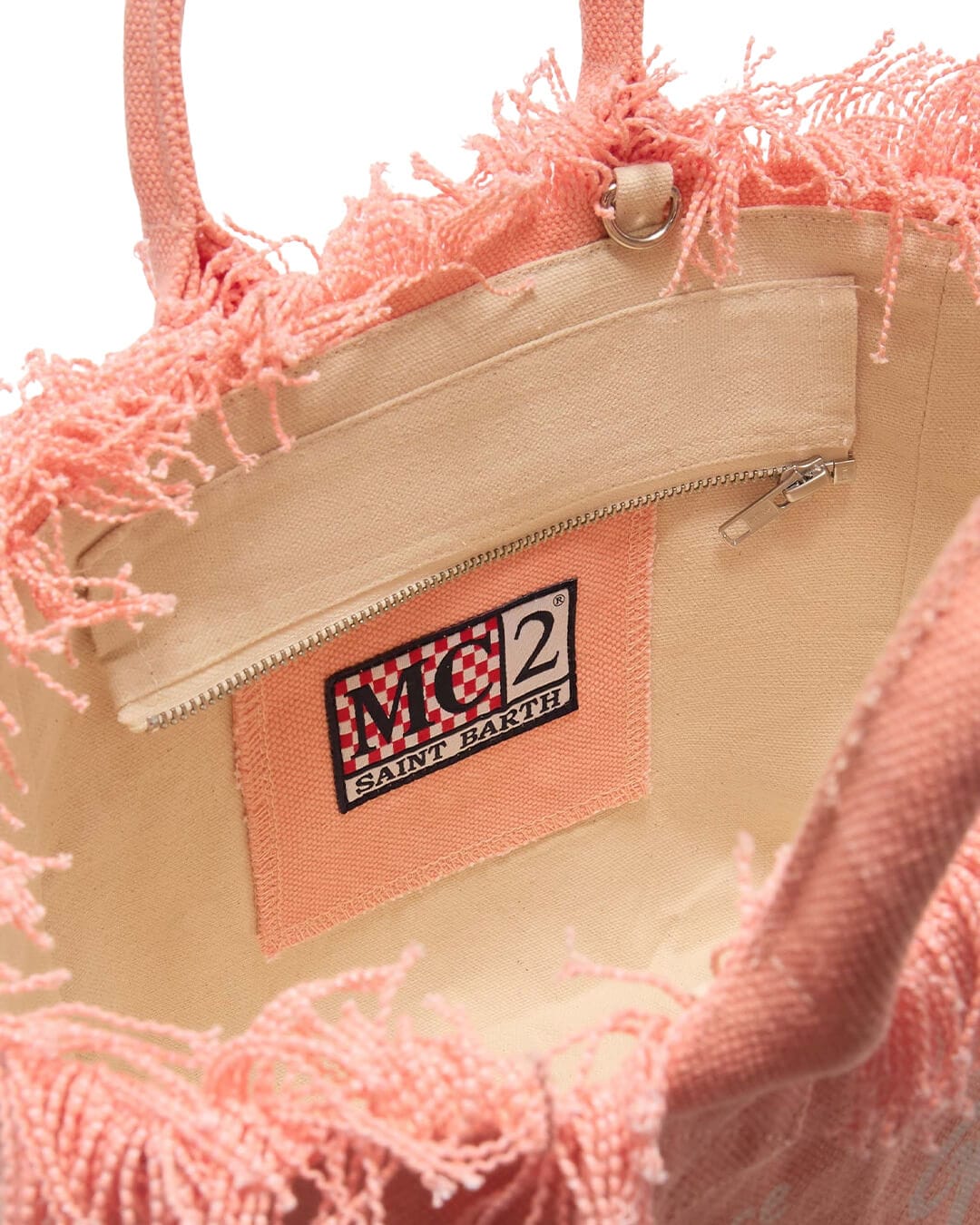 MC2 Saint Barth Bags ONE MC2 Colette Hand Bag With Strap Peach
