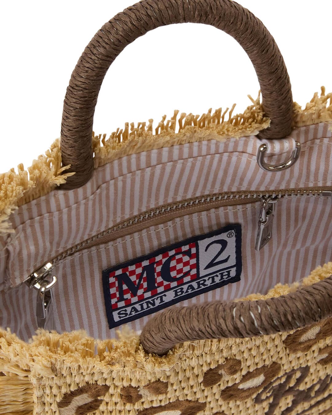 MC2 Saint Barth Bags ONE MC2 Colette Straw N Hand Bag With Strap Leopard