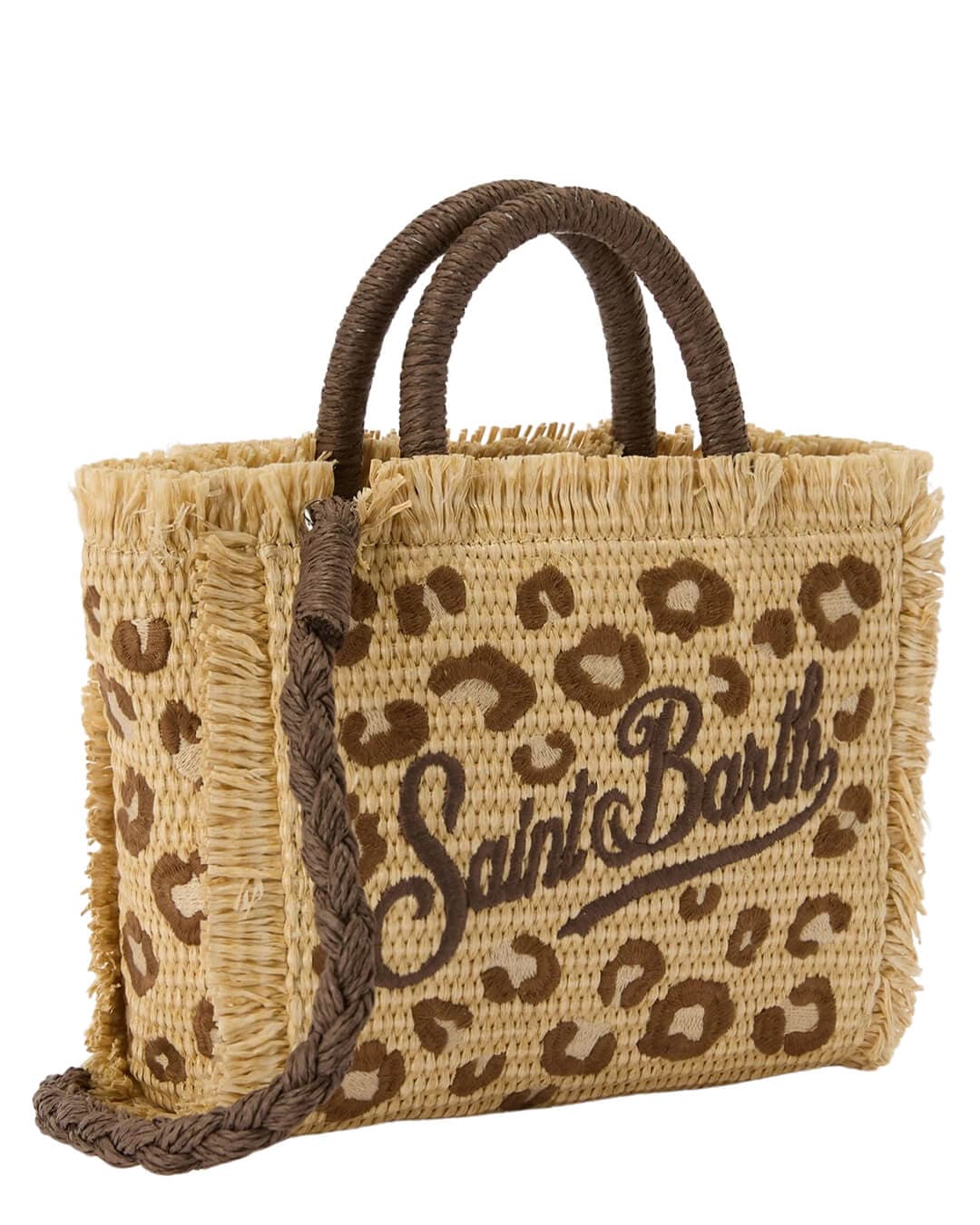 MC2 Saint Barth Bags ONE MC2 Colette Straw N Hand Bag With Strap Leopard