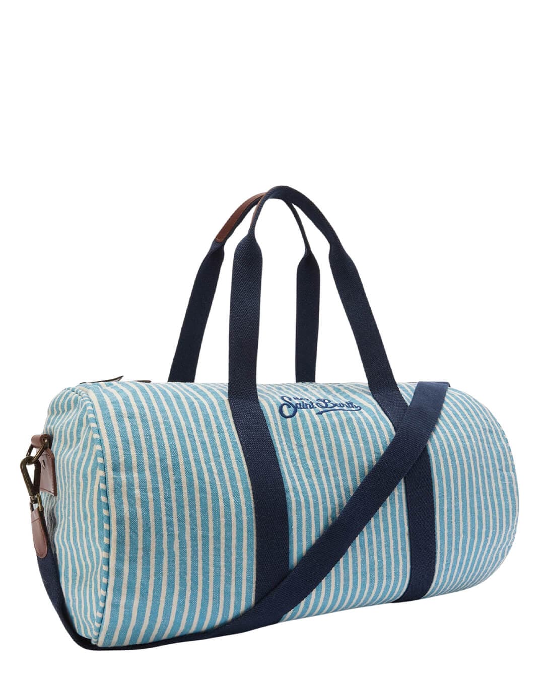 MC2 Saint Barth Bags ONE MC2 Jetleg Round Linen Jetleg Round Stripes