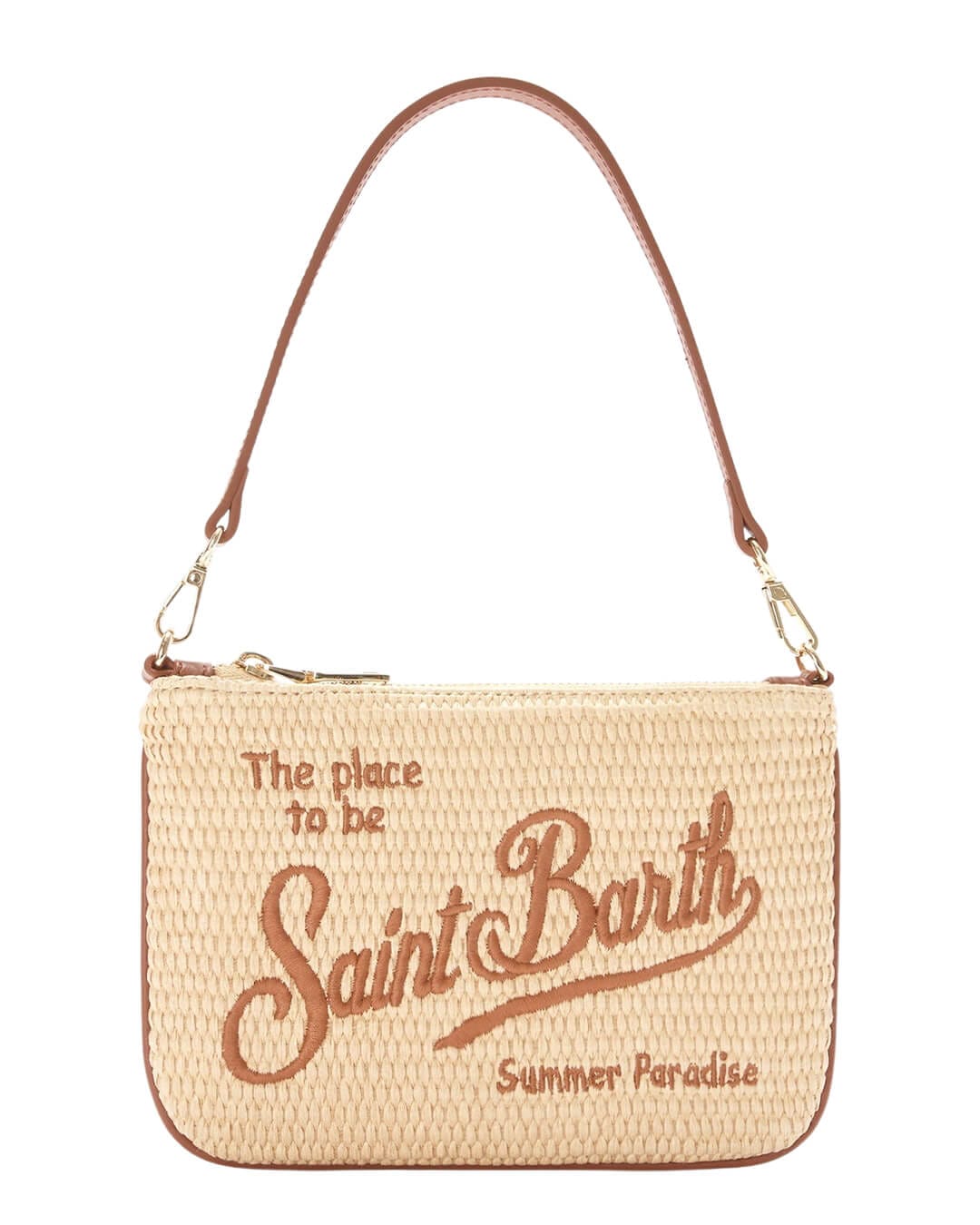 MC2 Saint Barth Bags ONE MC2 Parisienne Mini Straw Pochette