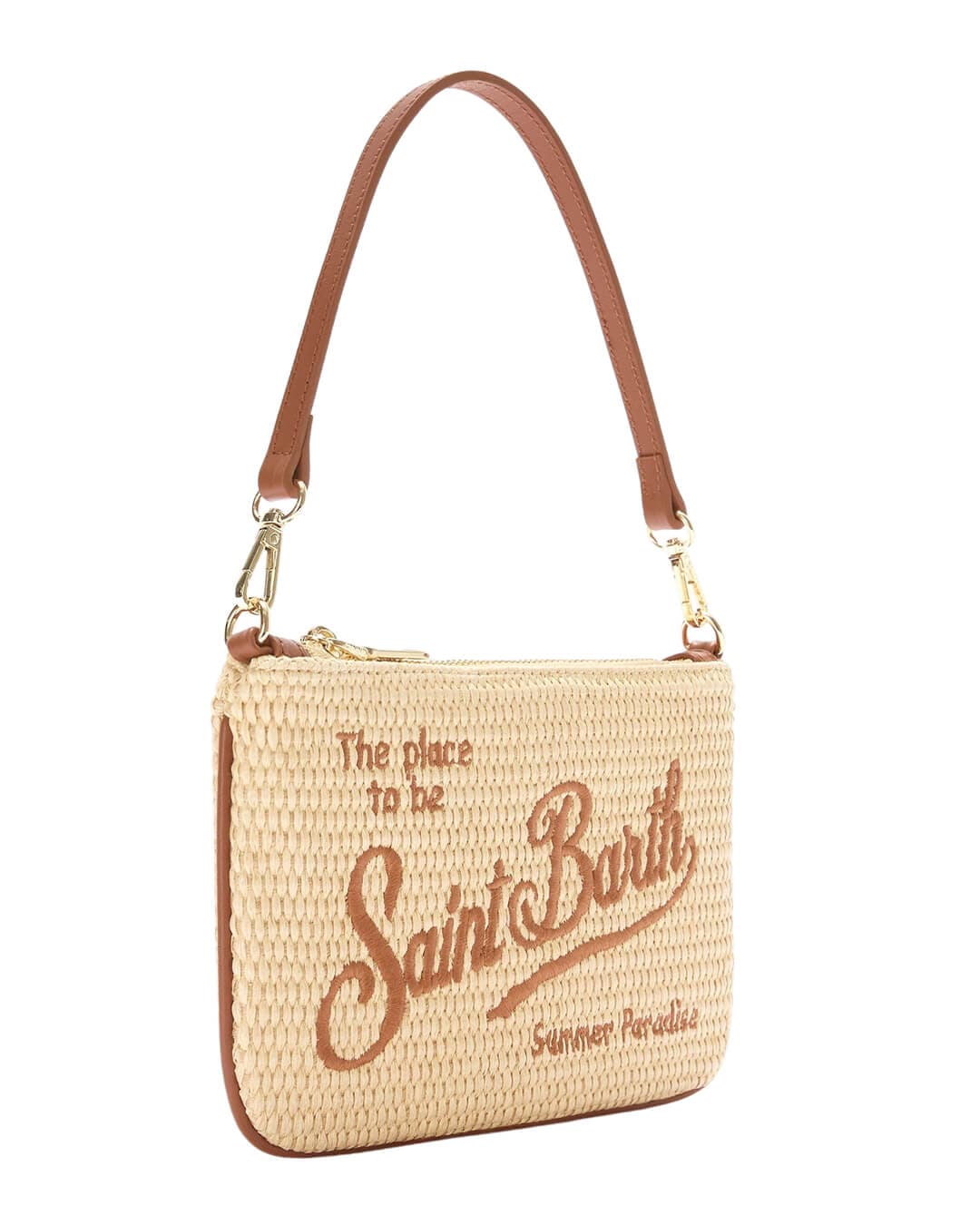 MC2 Saint Barth Bags ONE MC2 Parisienne Mini Straw Pochette