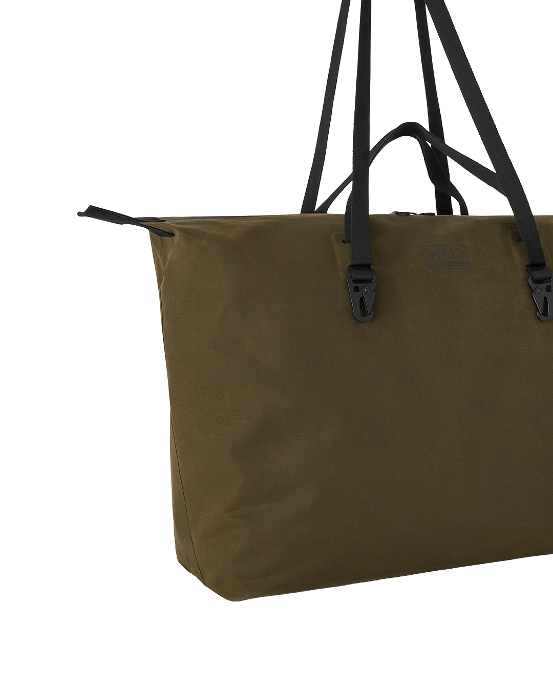 Mc2 Saint Barth Bags ONE MC2 Saint Barth Military Green Maxi Seamless Bonded Wax Bag