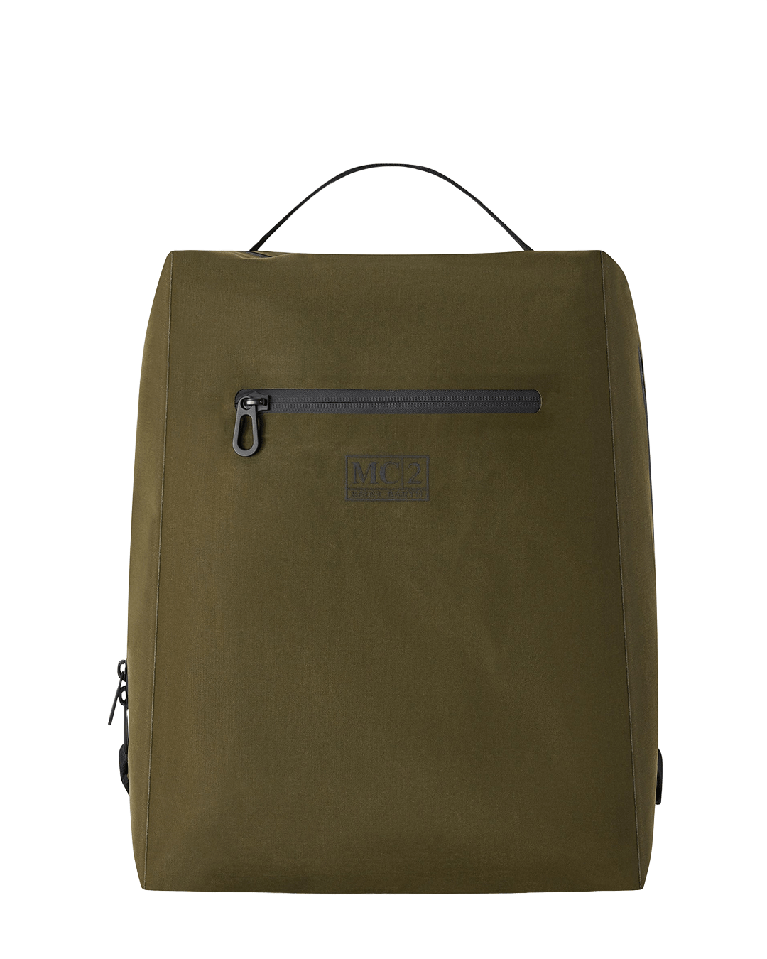 Mc2 Saint Barth Bags ONE MC2 Saint Barth Military Green Seamless Bonded Wax Backpack