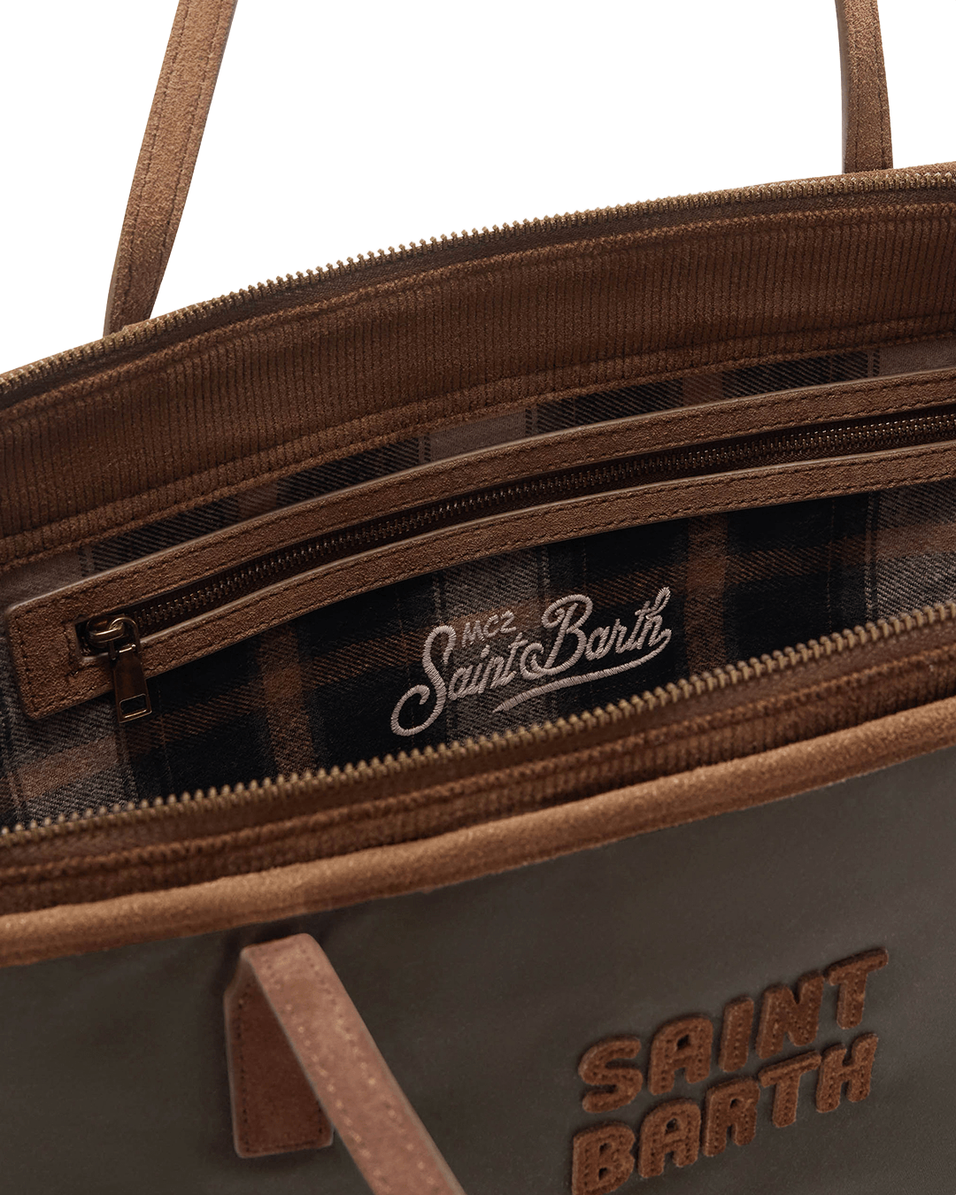 Mc2 Saint Barth Bags ONE MC2 Saint Barth Olive City Wax Shoulder Bag