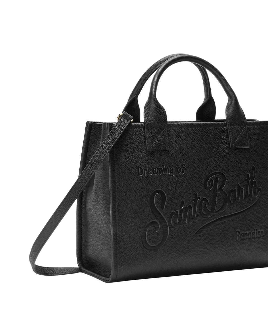 MC2 Saint Barth Bags ONE MC2 Saint Barth Vanity Bag Large Bag With Strap Grain Leather Sb 00 00748I