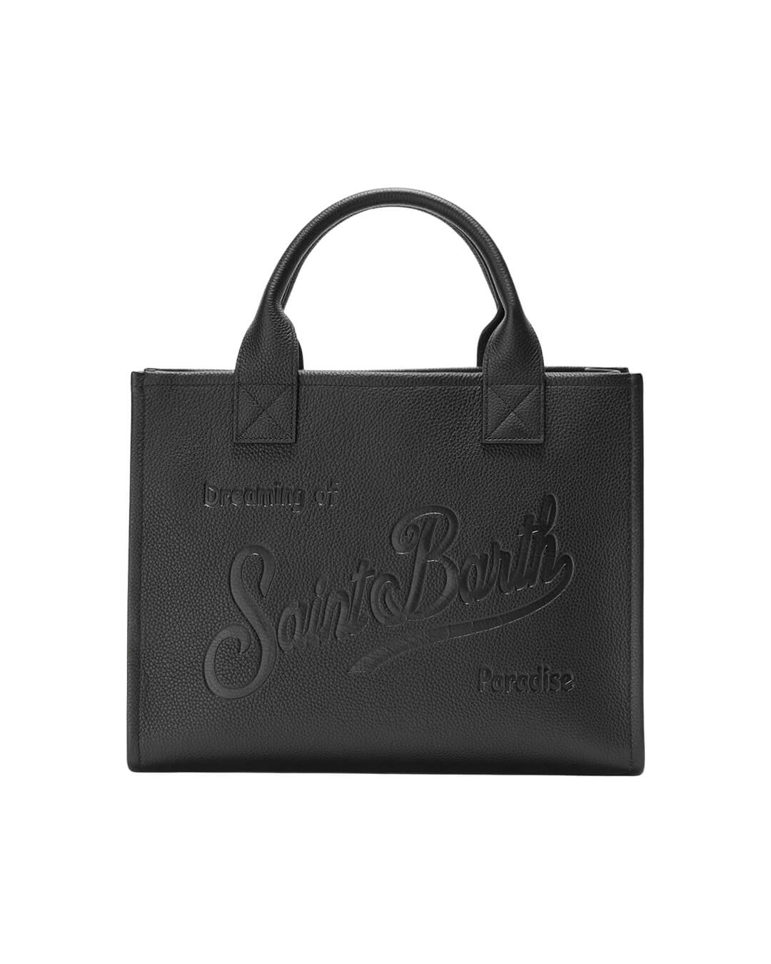 MC2 Saint Barth Bags ONE MC2 Saint Barth Vanity Bag Large Bag With Strap Grain Leather Sb 00 00748I