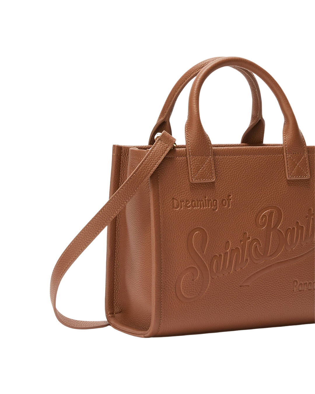 MC2 Saint Barth Bags ONE MC2 Saint Barth Vanity Bag Midi Shoulder Bag Grain Leather Sb 19 00532I