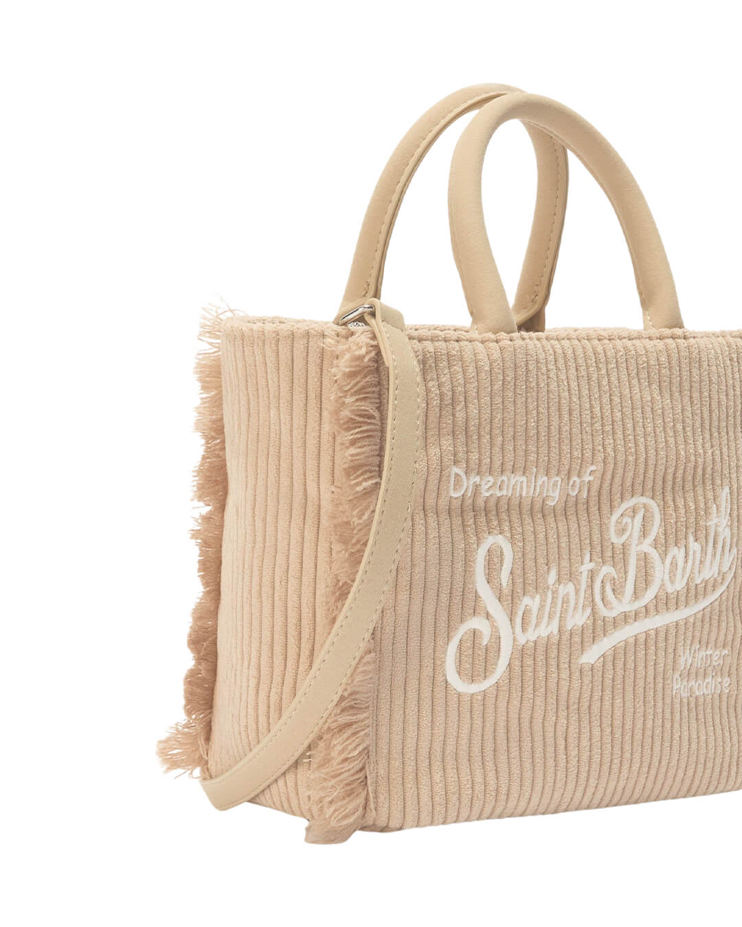 MC2 Saint Barth Bags ONE MC2 Saint Barth Vanity Mini Corduroy Small Bag With Strap 12 Emb 00296I