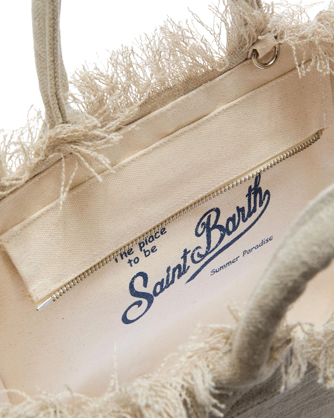 MC2 Saint Barth Bags ONE MC2 VANITY BEIGE  LINEN BAG