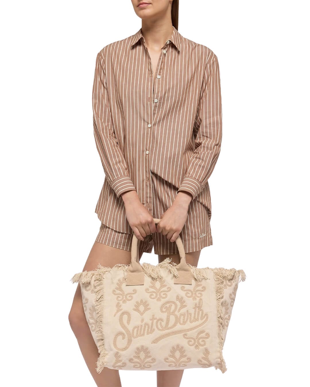 MC2 Saint Barth Bags ONE MC2 VANITY BEIGE RUG SB LILY BAG