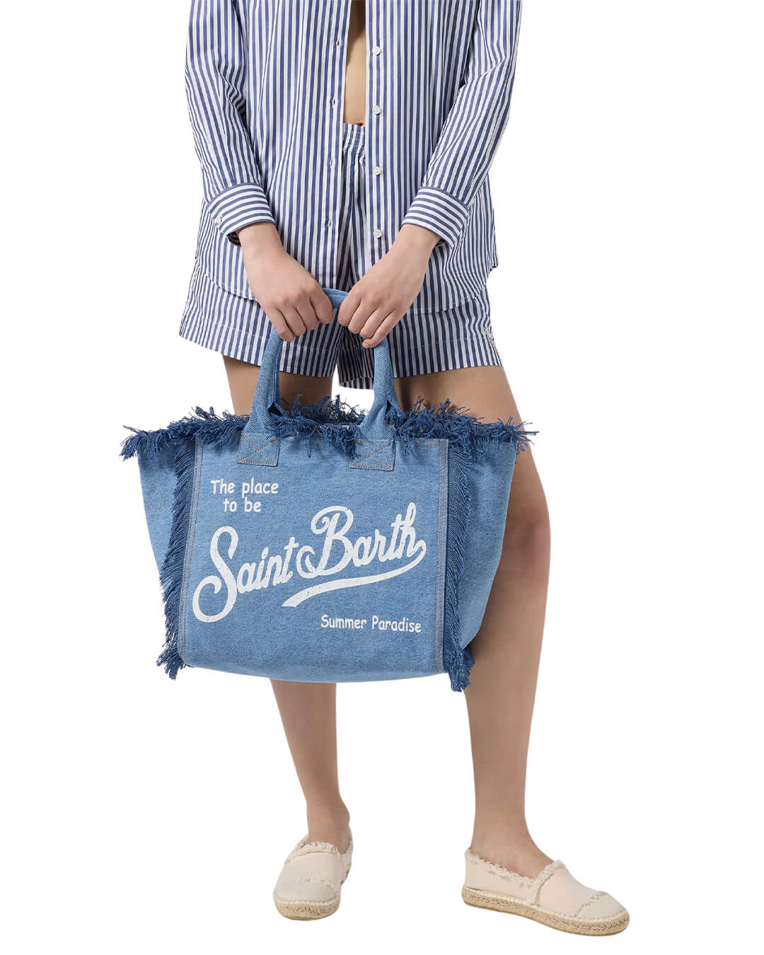 MC2 Saint Barth Bags ONE MC2 VANITY DENIM BAG