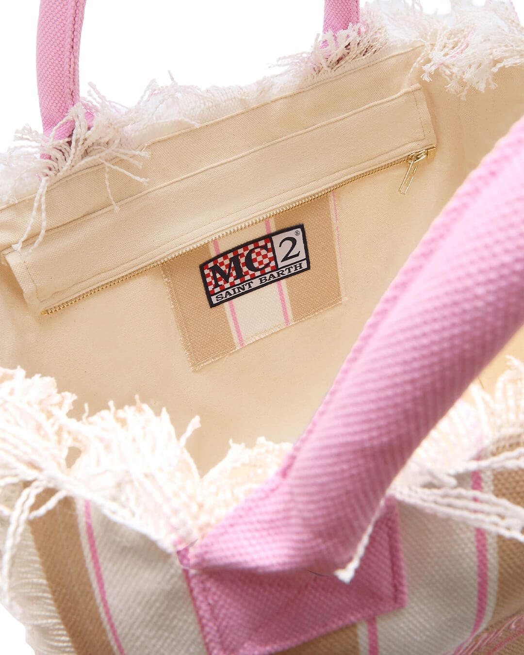 MC2 Saint Barth Bags ONE MC2 VANITY STRIPES SB BEACH