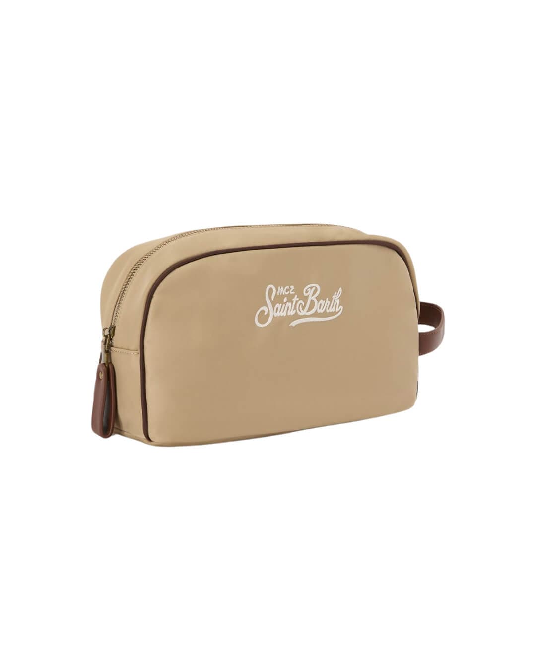 MC2 Saint Barth Bags ONE MC2 WESTWOOD BEIGE NYLON POCHETTE