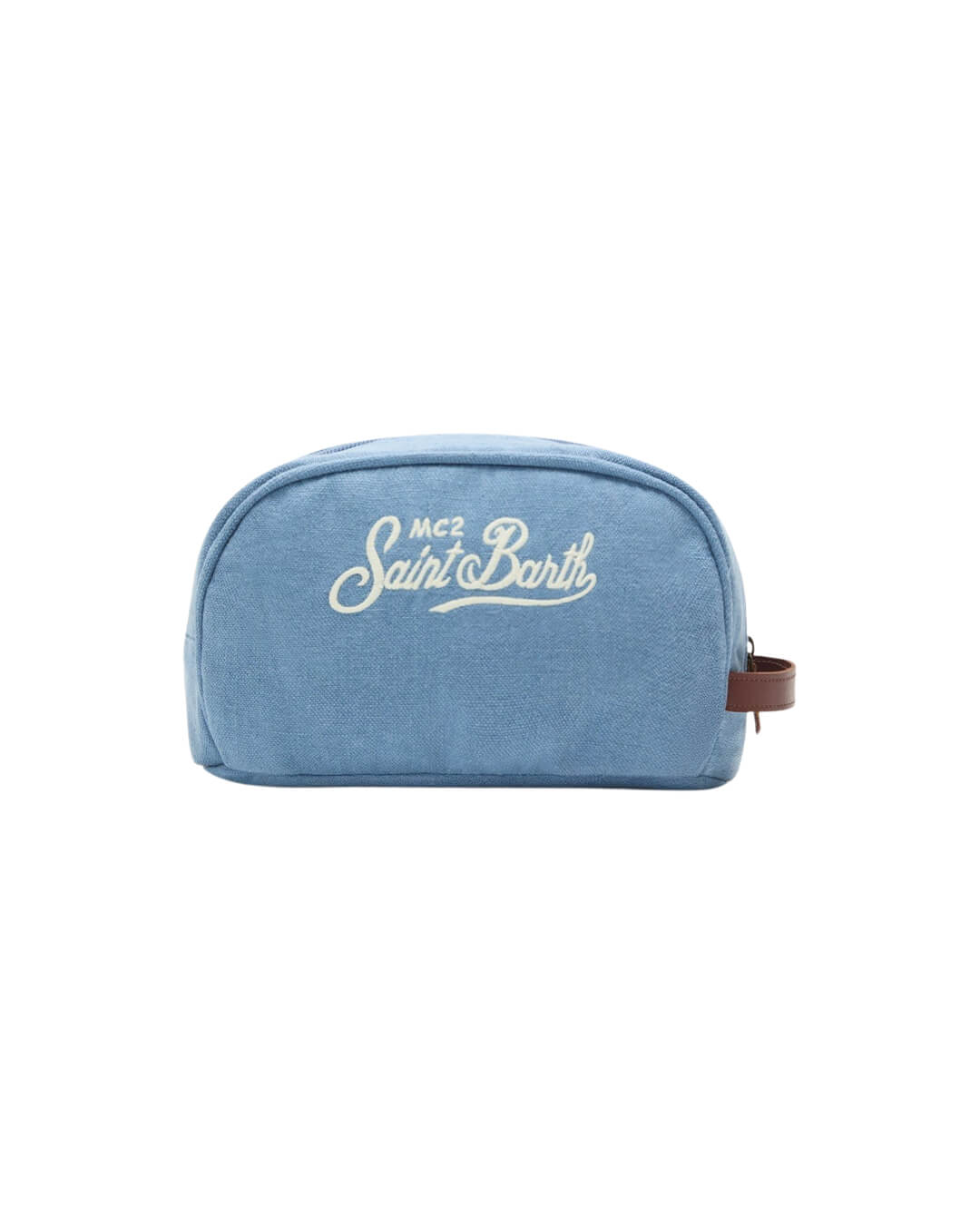 MC2 Saint Barth Bags ONE MC2 WESTWOOD DENIM LINEN POCHETTE