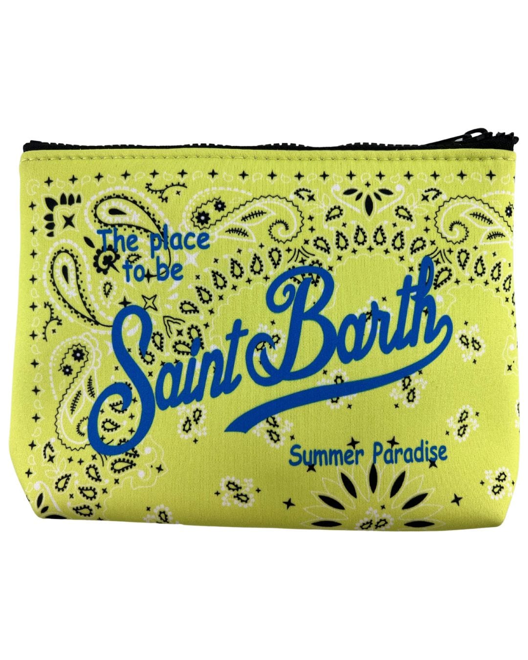 Mc2 Saint Barth Bags One Size MC2 Yellow Bandana Washbag