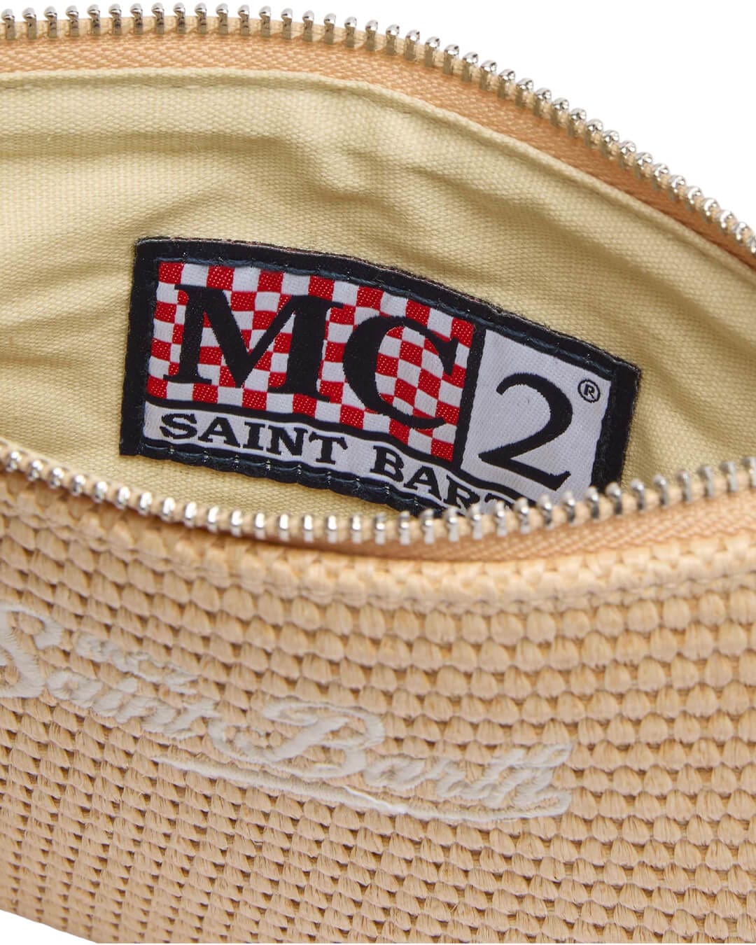 MC2 Saint Barth Bags ONE PARISIENNE MINI STRAW POCHETTE WITH SHOULDER STRAP 11 ESSENTIAL EMB 06521H