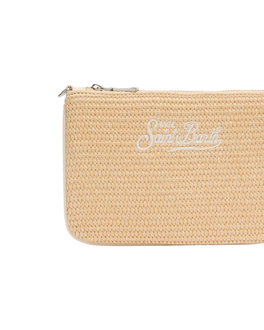 MC2 Saint Barth Bags ONE PARISIENNE MINI STRAW POCHETTE WITH SHOULDER STRAP 11 ESSENTIAL EMB 06521H