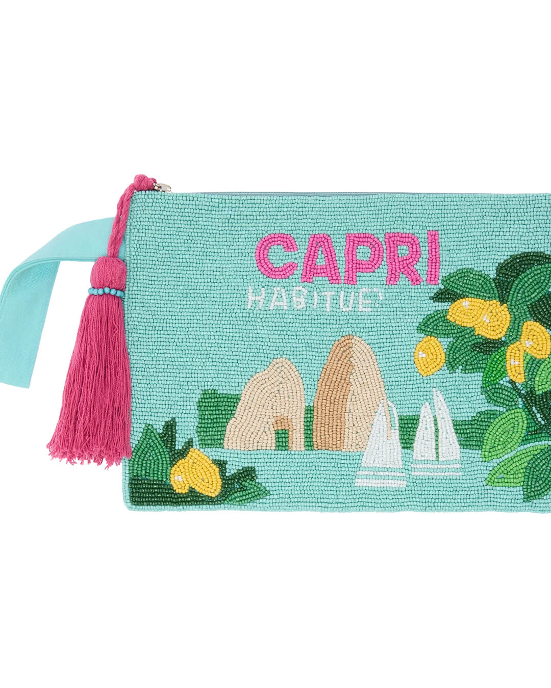 MC2 Saint Barth Bags ONE POUCH PEARL N CAPRI POSTCARD 56 02609H