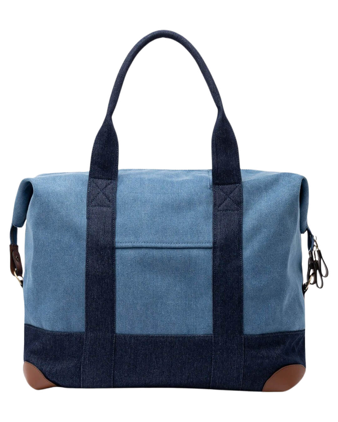 MC2 Saint Barth Bags ONE TRAVEL BAG DENIM EMB 01334H
