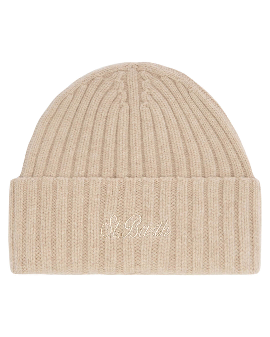 MC2 Saint Barth Beanies ONE MC2 Saint Barth Wengen Wool Knitted Cap 11 Beige 00031I