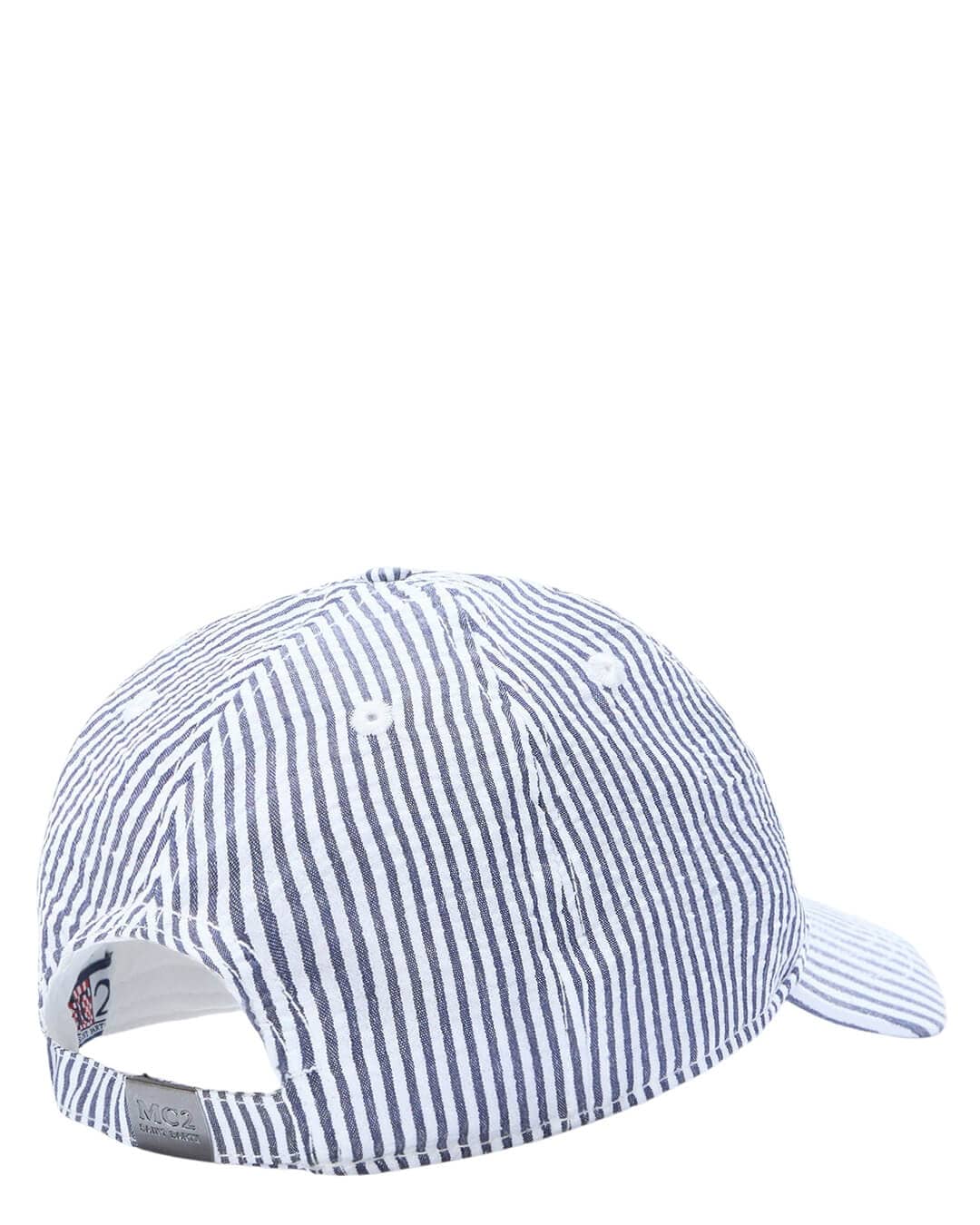 MC2 Saint Barth Caps ONE MC2  Baseball N Hat Seersucker Stripes