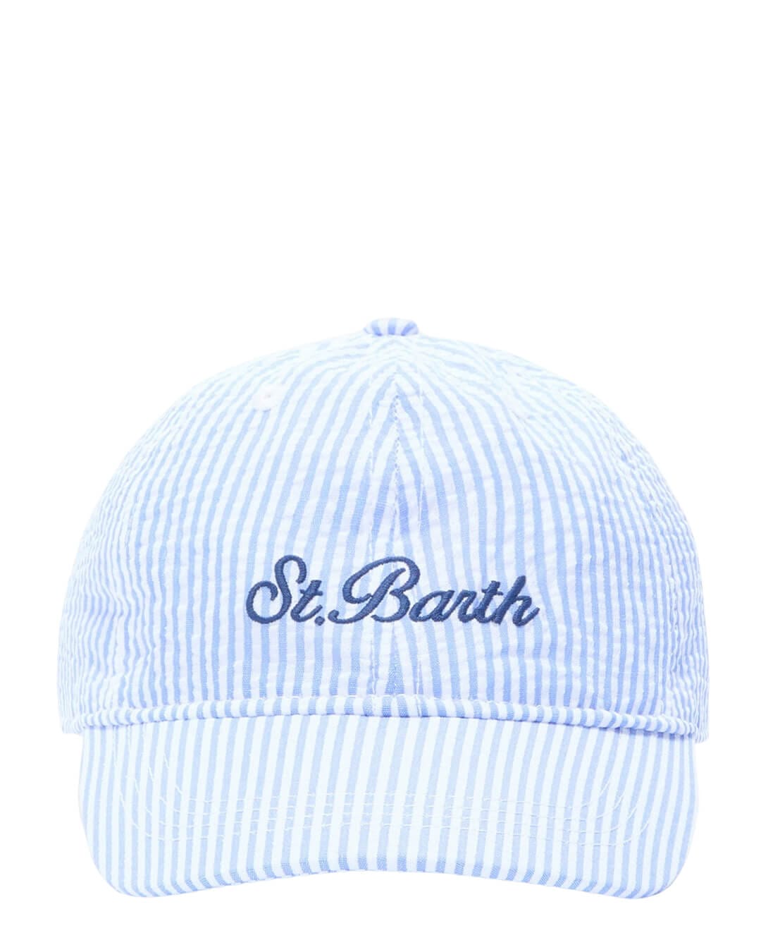 MC2 Saint Barth Caps ONE MC2 Baseball N Hat Seersucker Stripes