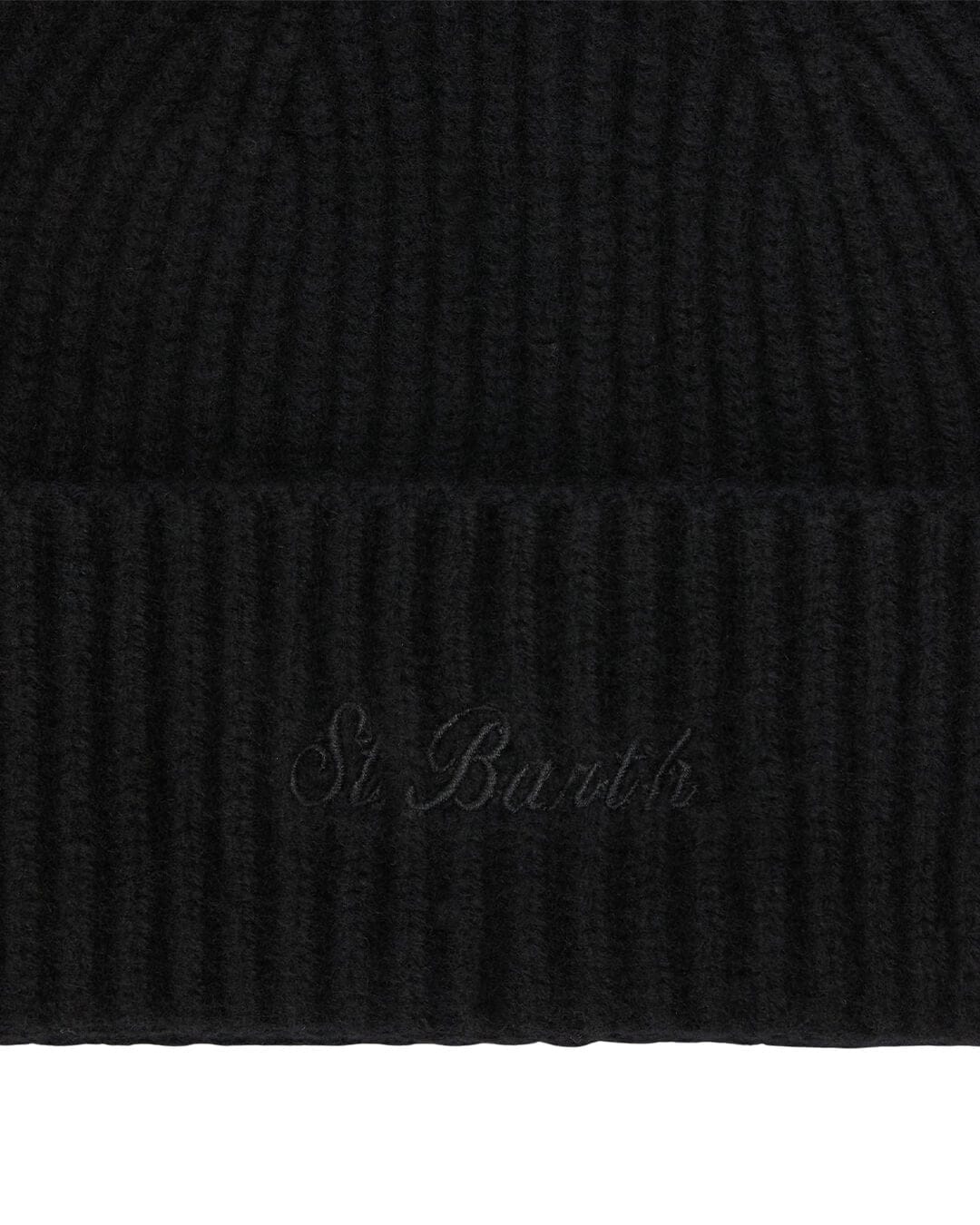 MC2 Saint Barth Caps ONE MC2 Saint Barth Moss Wool Knitted Cap 00 Black 00037I
